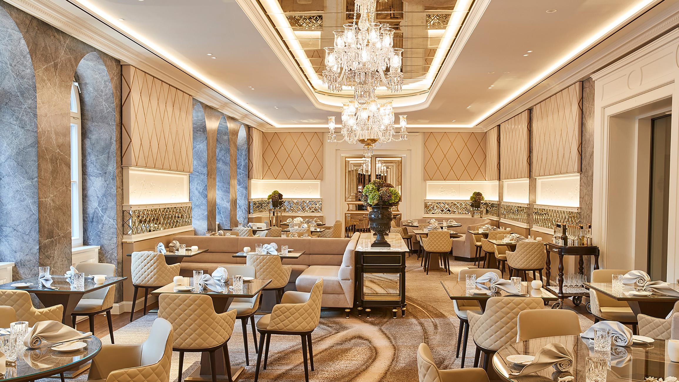 비에 야레스자이텐 켐핀스키 뮌헨 외부 사진 The restaurant